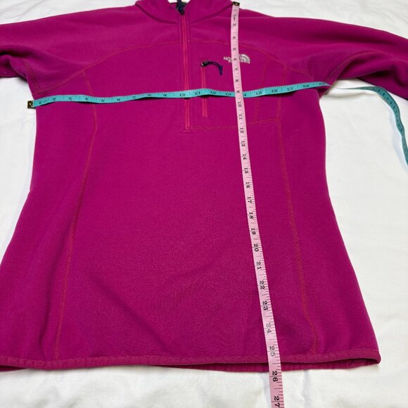 The North Face Women’s Summit Series Power Flux M Magenta 1/4-Zip EUC - Picture 9 of 11